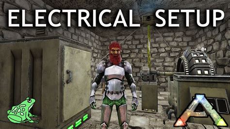 ark survival evolved electrical box|ark how to use generator.